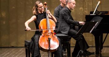 Sol Gabetta e Nelson Goerner  (Foto Max Pucciariello)